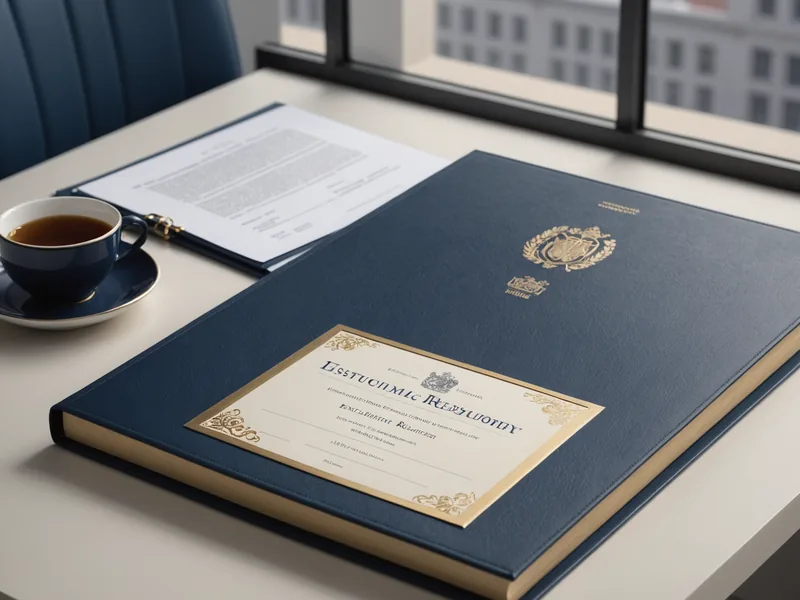 FCA regulatory handbook pages on a professional desk with compliance documentation
