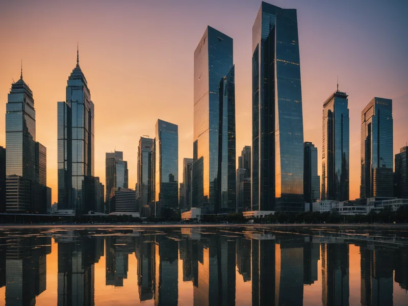 Singapore and Sydney financial district skylines representing MAS and APRA regulatory environments