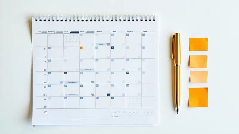 Quarterly Submission Deadline Checklist