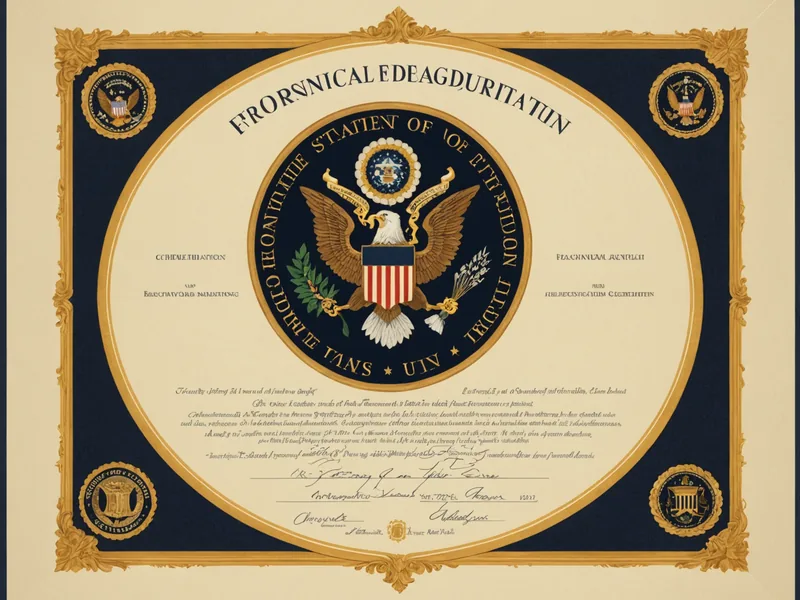 US financial regulatory enforcement abstract imagery